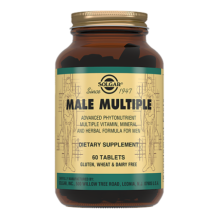 Изображение товара Мультивитамины для мужчин Solgar 60 таблеток - комплекс витаминов и минералов