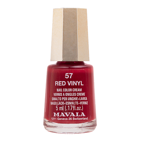 Mavala Лак для ногтей тон 910.57 Red Vinyl 5 мл 1 шт