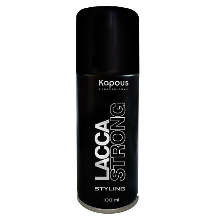 Kapous Лак аэрозольный для волос сильной фиксации Lacca Strong 100 мл 1 шт