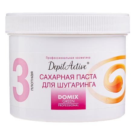 Domix Green Professional DepilActive Сахарная паста для шугаринга плотная 650 мл 1 шт