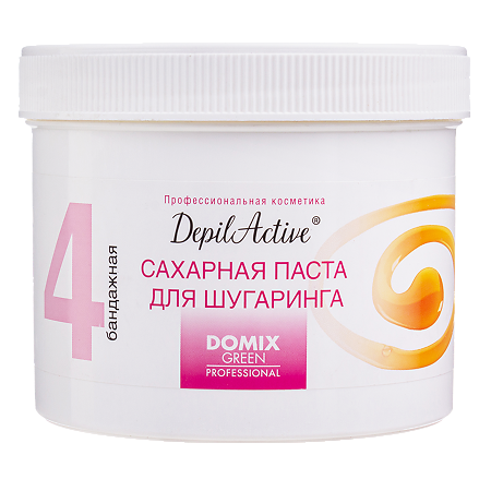 Domix Green Professional DepilActive Сахарная паста для шугаринга бандажная 650 мл 1 шт