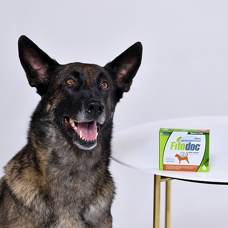 Fitodoс Капли для средних пород собак дерматологические 4 х 1,2 мл