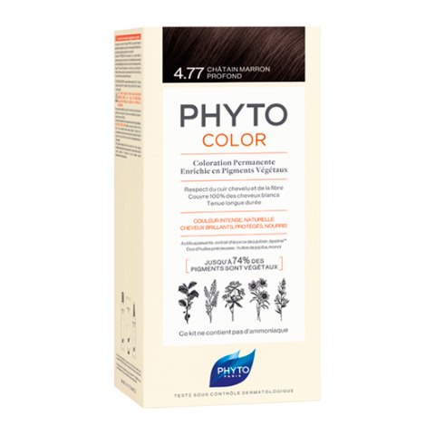 Изображение товара PhytoColor Краска для волос насыщенный глубокий каштан 4.77 1 шт