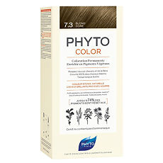 Купить Phyto Color Краска для волос золотистый блонд оттенок 7,3 1 шт цена