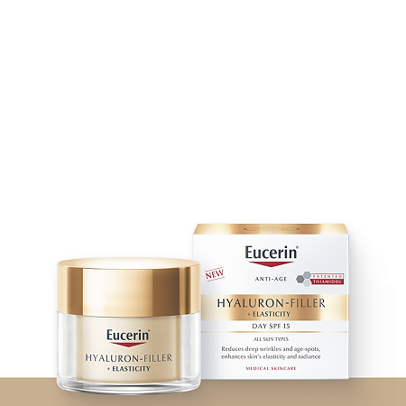 Eucerin Hyaluron-Filler+Elasticity Крем для дневного ухода за кожей банка 50 мл 1 шт