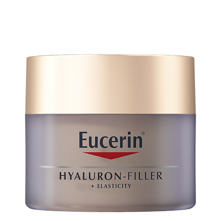Eucerin Hyaluron-Filler+Elasticity Крем для ночного ухода за кожей банка 50 мл 1 шт