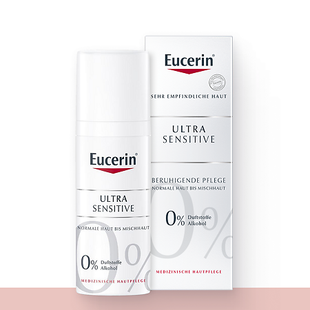 Eucerin Ultrasensitive Крем успокаивающий для чувст. кожи нормального и комбинированного типа фл 50 мл 1 шт