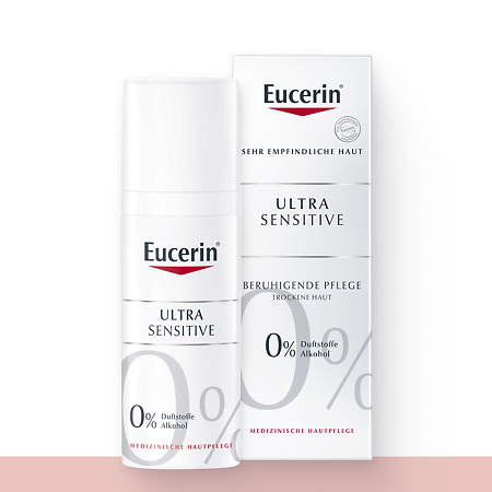 Eucerin Ultrasensitive Крем успокаивающий для чувствительной сухой кожи флакон 50 мл 1 шт