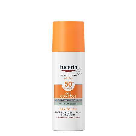 Eucerin Cолнцезащитный Гель-крем для проблемной кожи лица SPF50+ фл 50 мл 1 шт