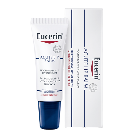 Изображение товара Eucerin Бальзам для губ успокаивающий и увлажняющий 10 мл для взрослых и детей