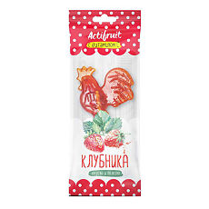 Изображение товара Актифрут леденцовая карамель с цинком и витамином С Петушок со вкусом клубники массой 17 г 1 шт