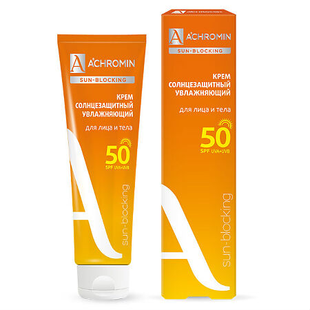 Ахромин Крем солнцезащитный  Экстра-защита для лица и тела SPF50 100 мл 1 шт
