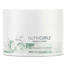 Купить Wella Prof Nutricurls Питательная маска для вьющихся и кудрявых волос 150 мл 1 шт цена