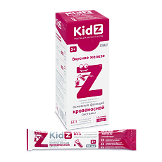 Купить KidZ Вкусное железо 3+ стик по 10 мл 10 шт цена