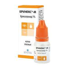 Изображение товара Бринекс-М капли глазные 1 % 5 мл 1 шт