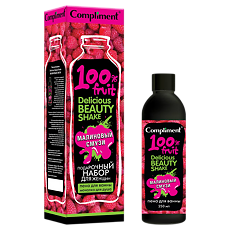 Купить Compliment Delicious Beauty Shake Подарочный набор Малиновый смузи 1 уп цена