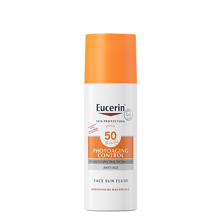 Eucerin Photoaging Control Солнцезащитный флюид против фотостарения SPF 50+ 50 мл 1 шт