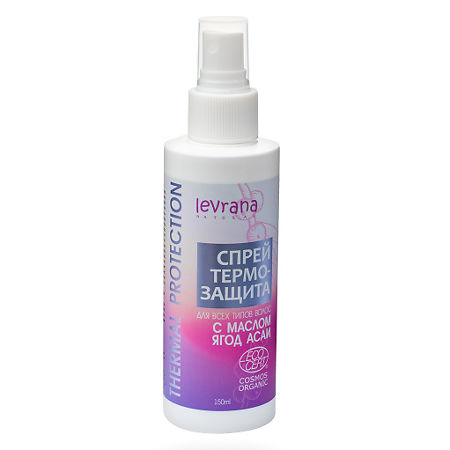 Levrana Спрей-термозащита для волос с маслом Асаи 150 мл 1 шт