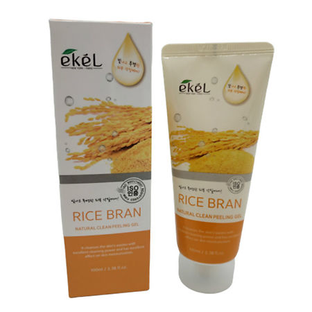 Ekel Peeling Gel Rice Bran Пилинг для лица с рисовыми отрубями 100 мл 1 шт