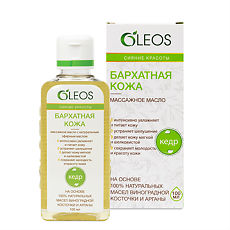 Купить Oleos Массажное масло Бархатная Кожа 100 мл 1 шт цена
