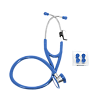 Стетоскоп Amrus 04-АМ420 Delux Master медицинский двухсторонний терапевтический синий 1 шт