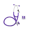 Стетоскоп Amrus 04-АМ420 Delux Master медицинский двухсторонний терапевтический фиолетовый 1 шт