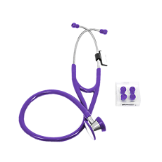 Изображение товара Стетоскоп Amrus 04-АМ420 Delux Master медицинский двухсторонний терапевтический фиолетовый 1 шт