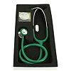Стетоскоп Amrus 04-AM511 Deluxe медицинский двухсторонний педиатрический зеленый 1 шт