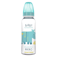 Купить Canpol Бутылочка PP с узким горлышком 12+ Africa 250 мл 1 шт цена