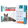Inspector Quadro К Капли на холку для кошек 4-8 кг пипетка 1 шт