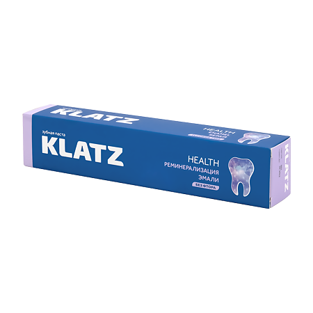 Klatz Health Зубная паста Реминерализация эмали 75 мл 1 шт