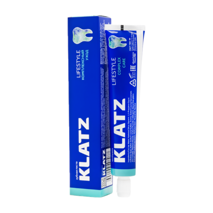Klatz Lifestyle Зубная паста Комплексный уход 75 мл 1 шт - купить, цена ...