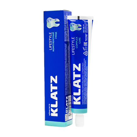 Klatz Lifestyle Зубная паста Комплексный уход 75 мл 1 шт