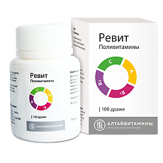 Купить Ревит драже 100 шт цена