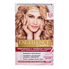 Изображение товара Loreal Paris Крем-краска для волос Excellence Creme 8.12 Мистический блонд 1 шт