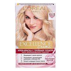 Изображение товара Лореаль (Loreal) Paris Крем-краска для волос Excellence Creme 10.13 Легендарный блонд 1 шт