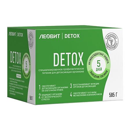 Леовит Detox Программа питания на 5 дней 1 уп