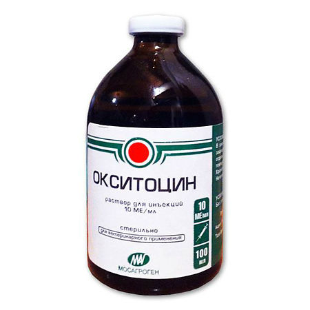 Окситоцин раствор для инъекций 10 ме 100 мл (вет)