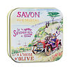 Мыло La Savonnerie de Nyons с лавандой в металлической коробке Прогулка 100 г 1 шт
