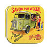 Мыло La Savonnerie de Nyons с вербеной в металлической коробке Фургончик 100 г 1 шт