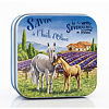 Мыло La Savonnerie de Nyons с вербеной в металлической коробке Лошади 100 г 1 шт