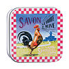 Мыло La Savonnerie de Nyons с вербеной в металлической коробке Петух 100 г 1 шт