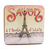 Мыло La Savonnerie de Nyons набор 4 штуки в металлической коробке Эйфелева башня 400 г 1 шт