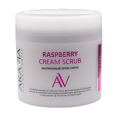 Купить Aravia Laboratories Крем-скраб малиновый для тела Raspberry Cream Scrub 300 мл 1 шт цена