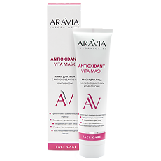 Купить Aravia Laboratories Маска для лица с антиоксидантным комплексом Antioxidant Vita Mask 100 мл 1 шт цена