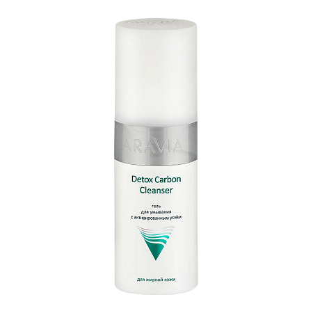 Изображение товара Aravia Professional Гель для умывания с активированным углем Detox Carbon Cleanser 150 мл 1 шт