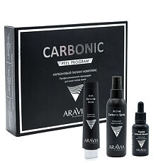 Купить Aravia Professional Карбоновый пилинг-комплекс набор Carbon Peel Program . 1 уп цена
