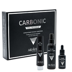Купить Aravia Professional Карбоновый пилинг-комплекс набор Carbon Peel Program . 1 уп цена