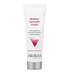 Купить Aravia Professional Крем-корректор для кожи лица склонной к покраснениям Redness Corrector Cream 50 мл 1 шт цена
