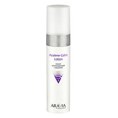 Купить Aravia Professional Лосьон для лица успокаивающий с азуленом Azulene-Calm Lotion 250 мл 1 шт цена